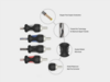 Recoil Echo OFC Cinch Kabel 4 Kanal 360cm