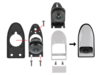 Rückfahrkamera Transporter/Wohnmobil Tropfenform Multiview