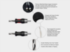Recoil Premium OFC Cinch Kabel 2 Kanal 270cm