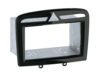 2-DIN Radioblende Peugeot 308(4)/RCZ(4J) schwarz nacre