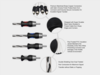 Recoil Premium OFC Cinch Kabel 4 Kanal 600cm