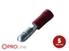 Rundstecker 0,5mm²-1.5mm²/4,0mm rot ST 5 Stück
