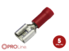 Flachsteckhülse(f) 0,5mm²-1,5mm²/4,8mm rot ST 5 Stück