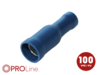 Rundsteckhülse 1,5mm²-2,5mm²/3,9mm blau>rot EE 100 Stück