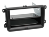 2-DIN Radioblende INBAY® Seat/Skoda/VW schwarz
