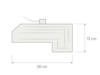 Glasklebeantenne Folienklebeantenne Kit FM/DAB+