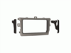 2-DIN Radioblende Toyota Corolla 2009-2013 silber