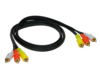 Cinch Kabel Audio/Video 100cm bulk