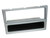 1-DIN Radioblende mit Fach Opel matt-chrom lose