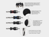Recoil Premium OFC Cinch Kabel 4 Kanal 270cm