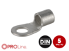 Ringkabelschuh 25mm²/8,4mm M8 unisoliert 5 Stück