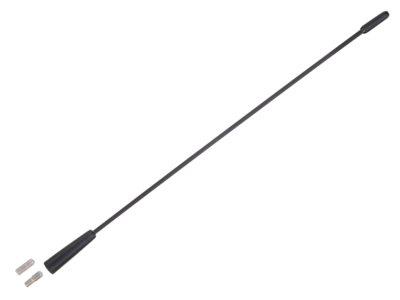 Antennenstab AM/FM 34.5cm M5/M6 Glasfiber glatt 