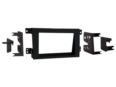 2-DIN Radioblende Honda Ridgeline 2005-2014 anthrazit grau