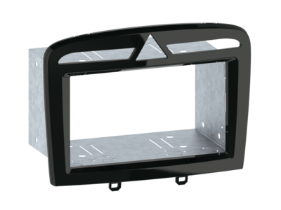 2-DIN Radioblende Peugeot 308(4)/RCZ(4J) schwarz nacre