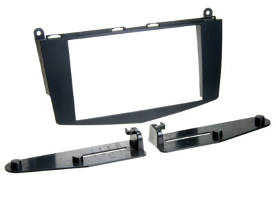 2-DIN Radioblende Mercedes C-Klasse 2007-2011 schwarz