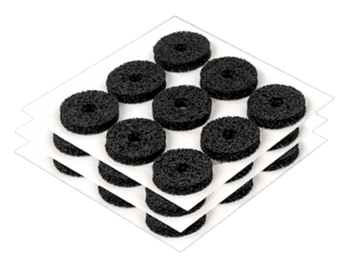 Paramat Clip Damper Dichtscheiben Ø24mm 5mm 27 Stück