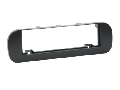 1-DIN Radioblende Fiat Panda 2012-2025 mattschwarz 