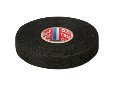 Klebeband Gewebevlies 19mm x 25m schwarz 16er Pack