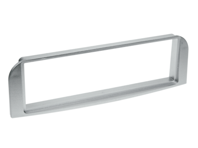 1-DIN Radioblende Alfa Romeo 147/GT silber 