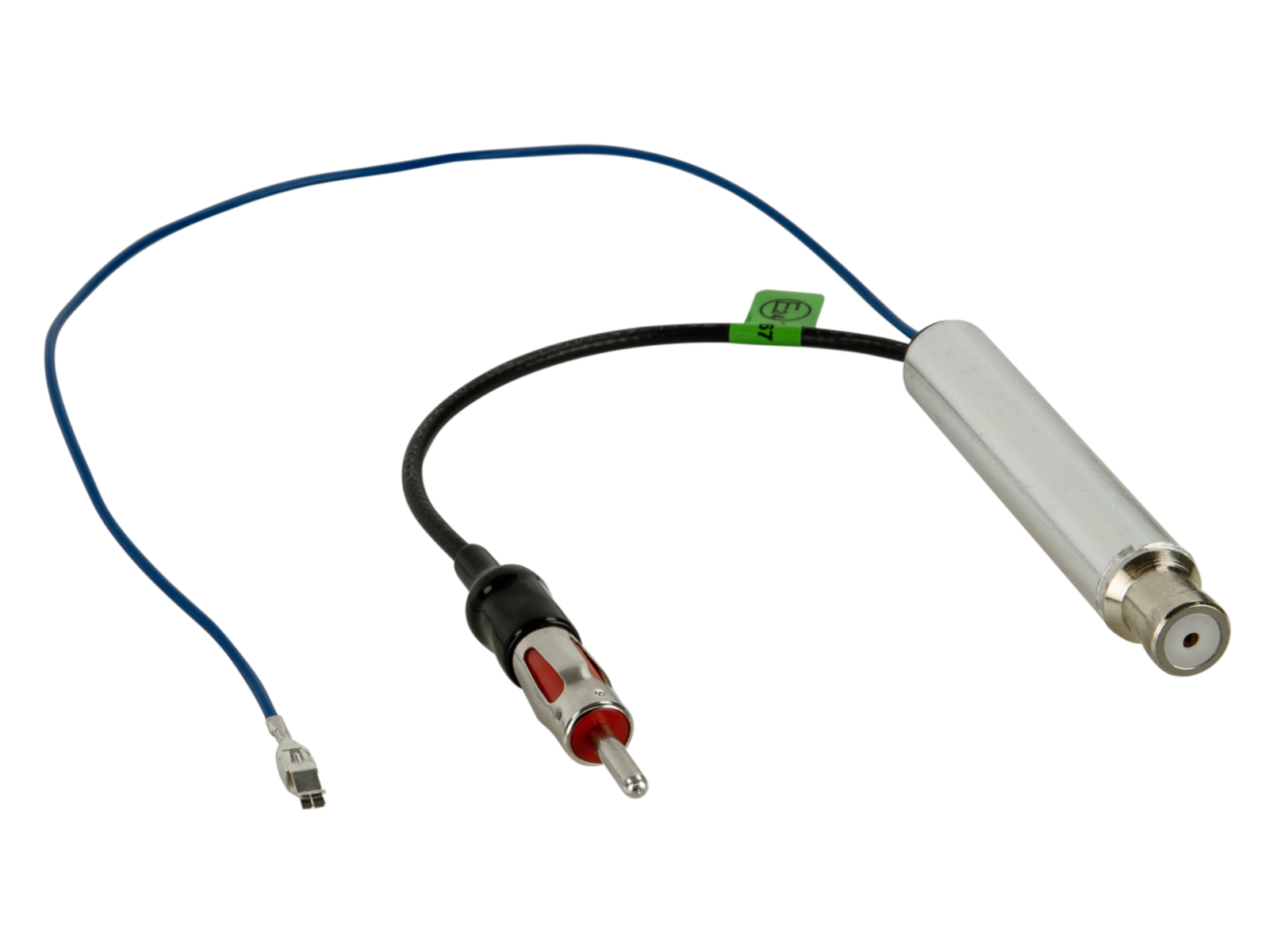 Antennenadapter ISO(f)>DIN(m) 12V Phantom LEONI lose