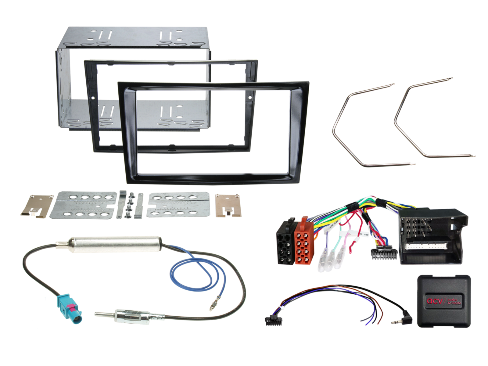 2-DIN Kit Opel Corsa D(S07) 12/2008-08/2014 LFB/Antenne