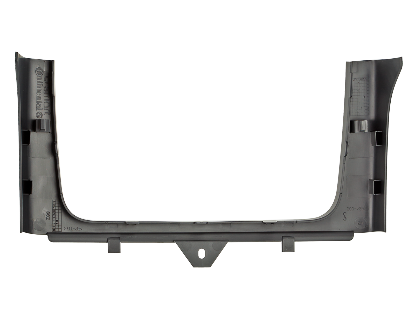 2-DIN Radioblende Smart Fortwo 2010-2015 OEM Zubehör lose