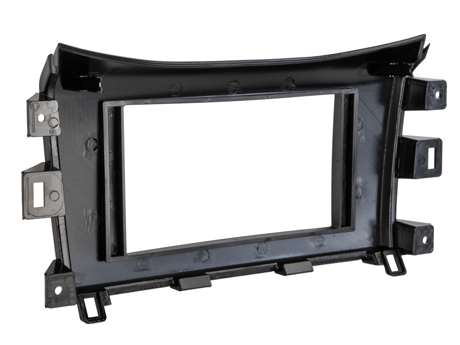 2-DIN Radioblende Nissan Navara/Renault Alaskan Klavierlack
