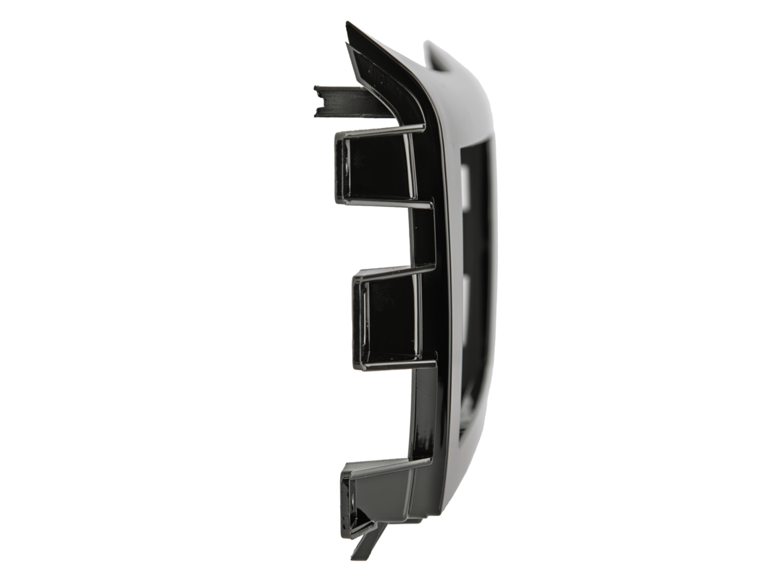 2-DIN Radioblende Nissan Navara/Renault Alaskan Klavierlack