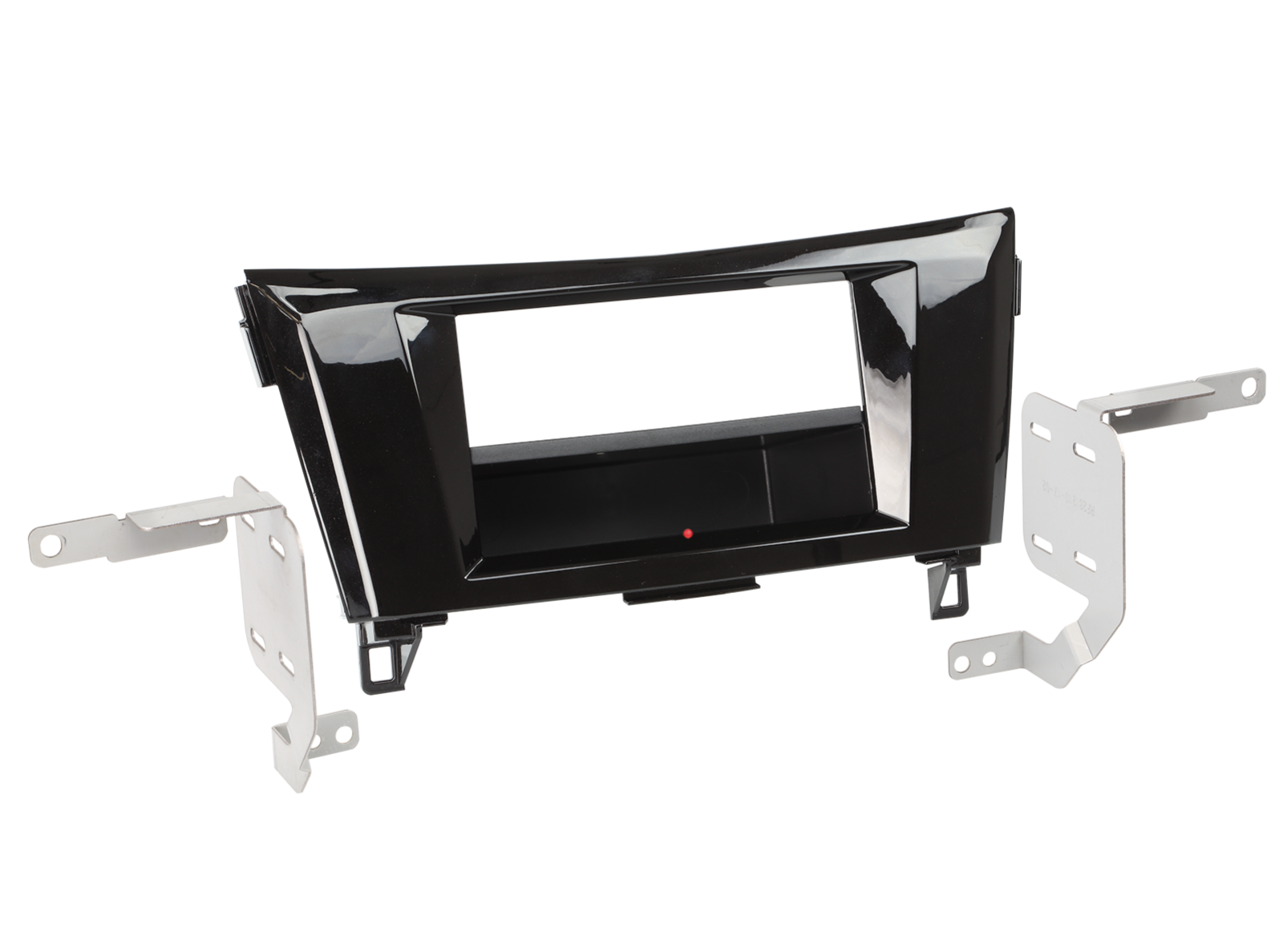 2-DIN Radioblende INBAY® Nissan Qashqai/X-Trail Klavierlack