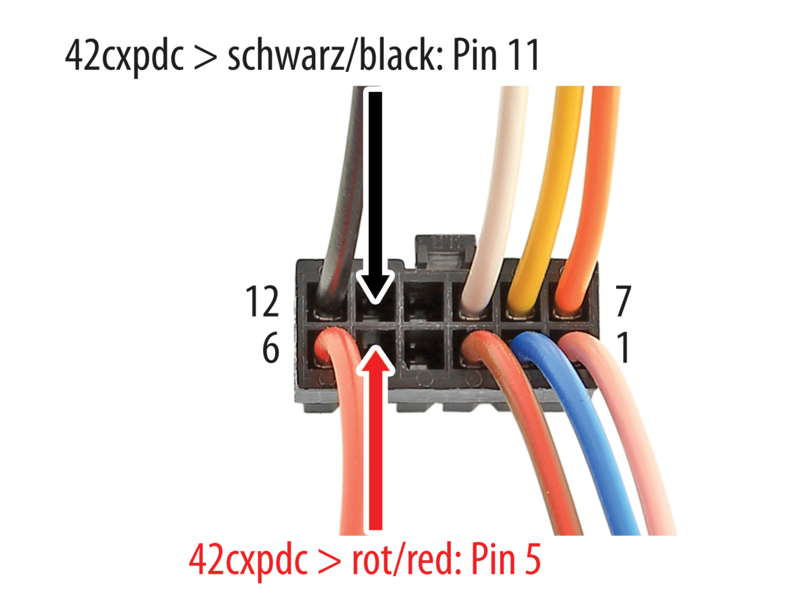 LFB Citroen/Fiat/Peugeot/Toyota Fahrzeuge Quadlock PDC lose