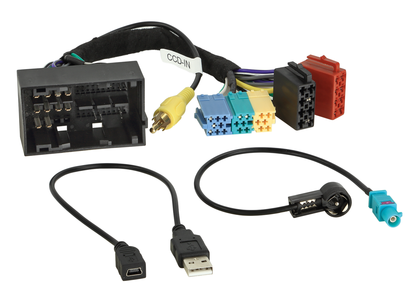 ISO Adapterkabel Citroen/Fiat/Opel/Peugeot 52Pin Fiat lose