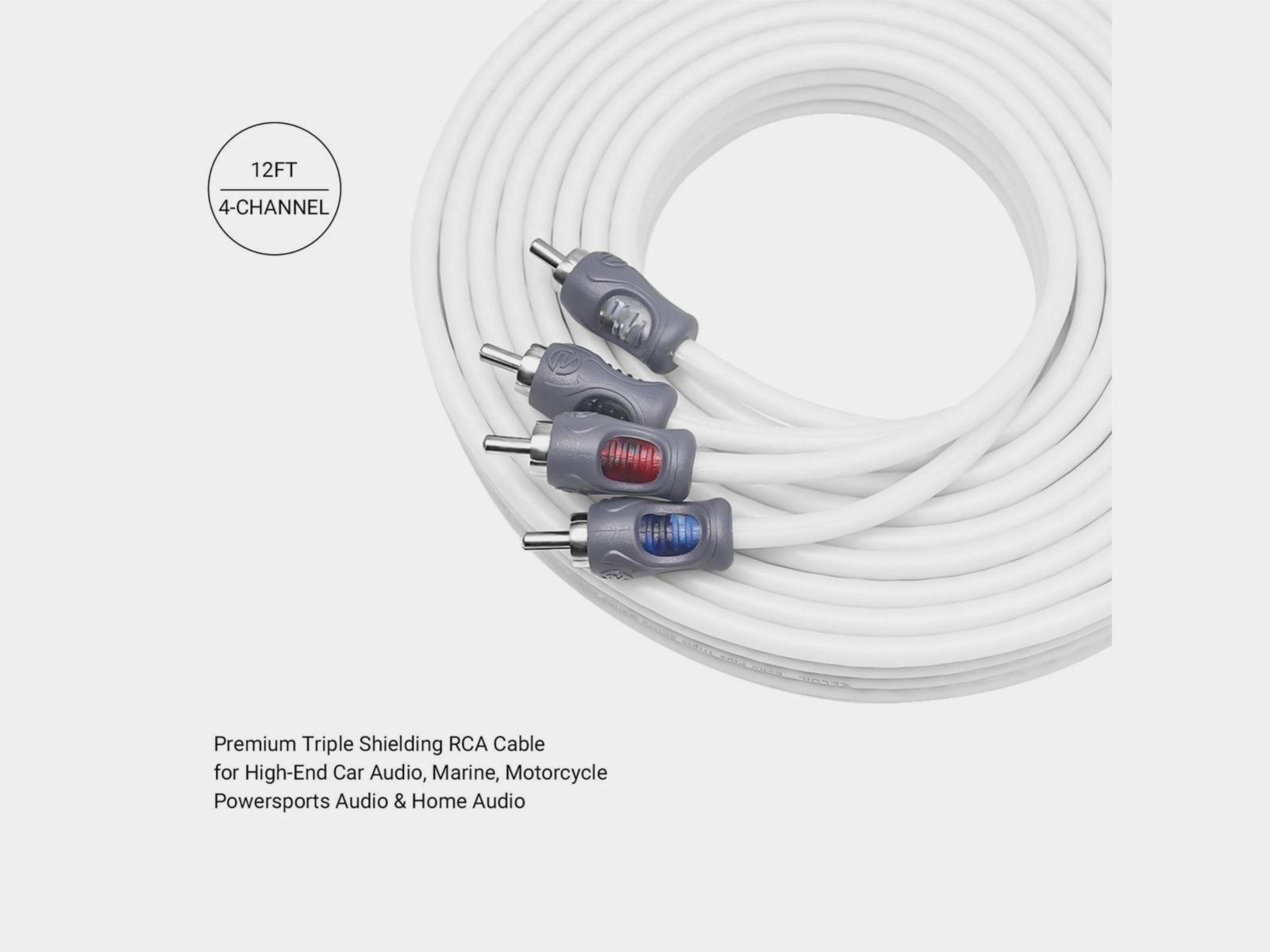 Recoil Marine OFC Cinch Kabel 4 Kanal 360cm