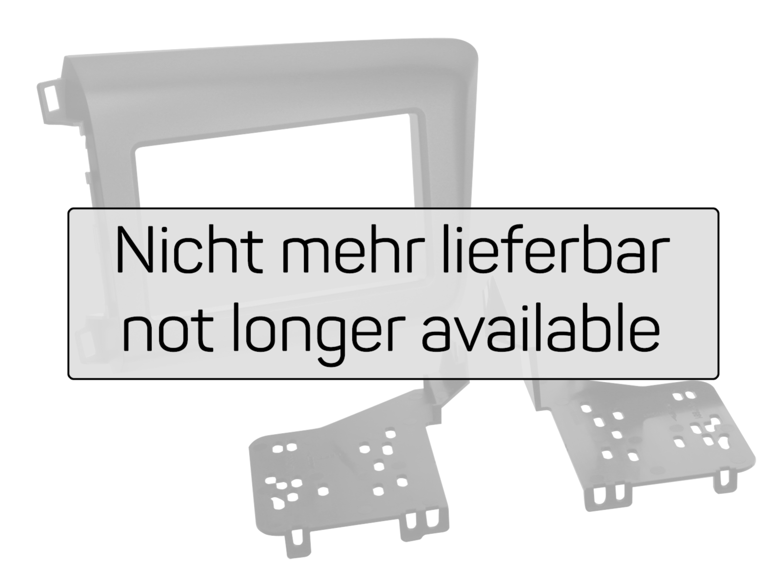 2-DIN Radioblende Honda Civic 2012 nicht mehr lieferbar