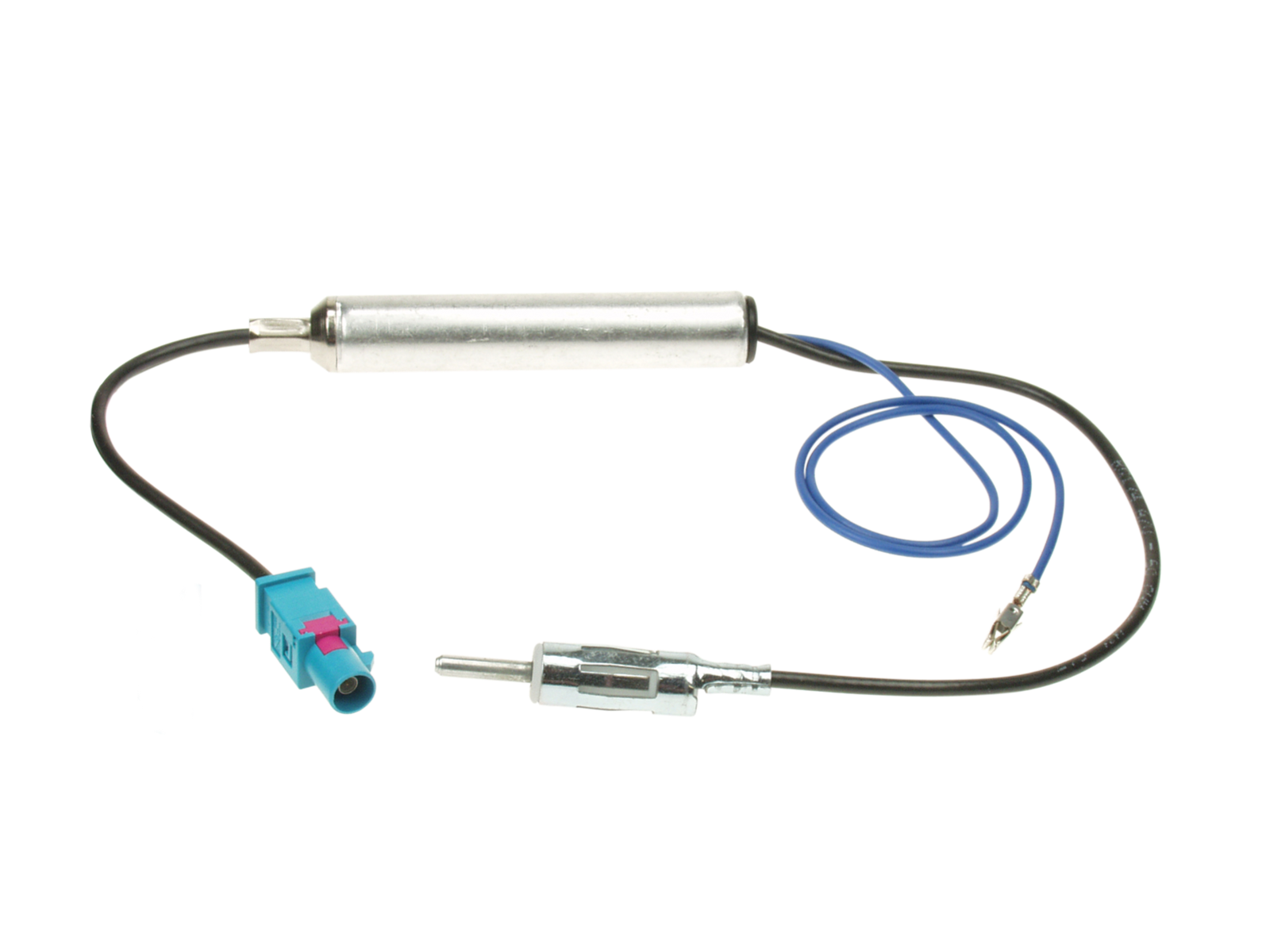 Antennenadapter Fakra(m)>DIN(m) 12V Phantom