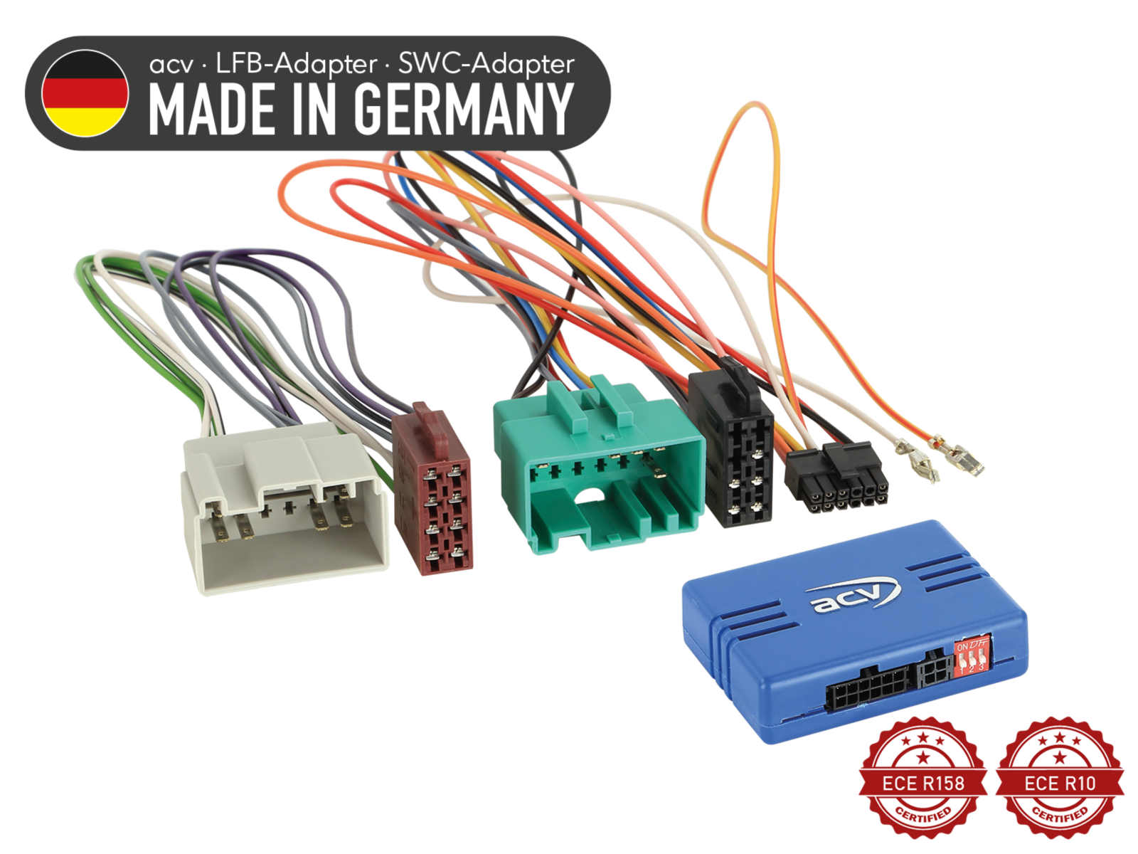 LFB Volvo S60/V60/S70/V70/XC70 12Pin/12Pin grün/grau lose
