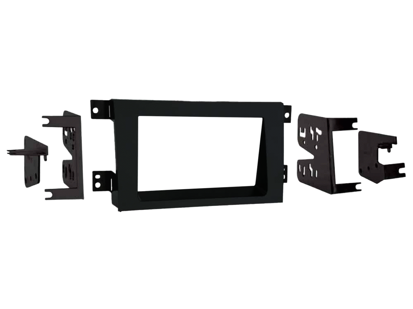 2-DIN Radioblende Honda Ridgeline 2005-2014 anthrazit grau