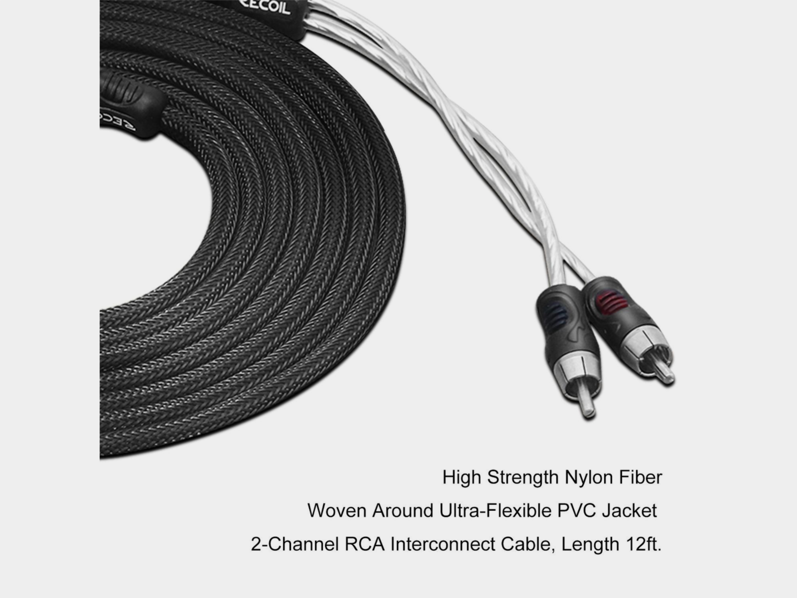 Recoil Premium OFC Cinch Kabel 2 Kanal 270cm