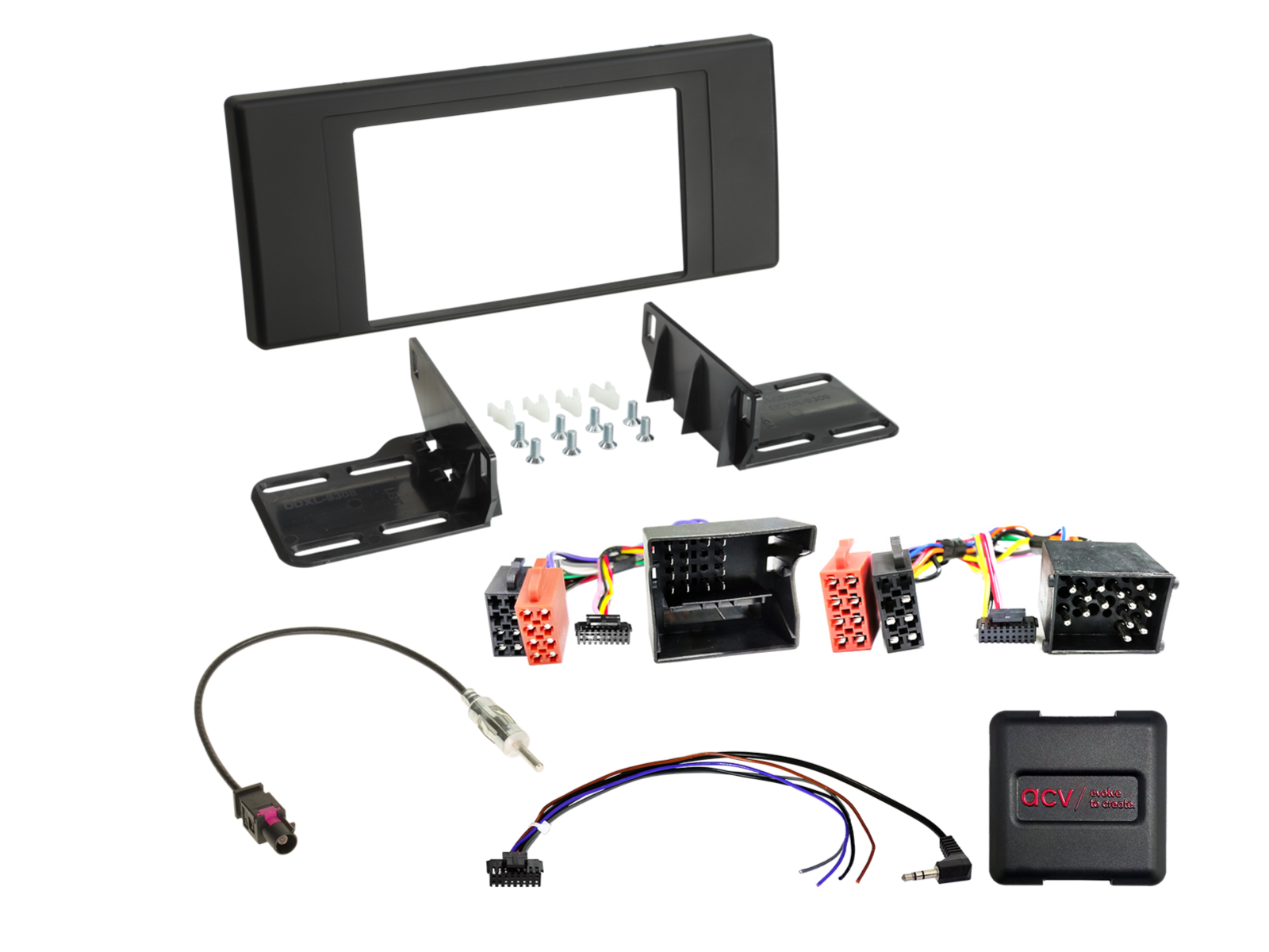 2-DIN Kit BMW X5(E53) 03/2000-11/2006 LFB/Antenne