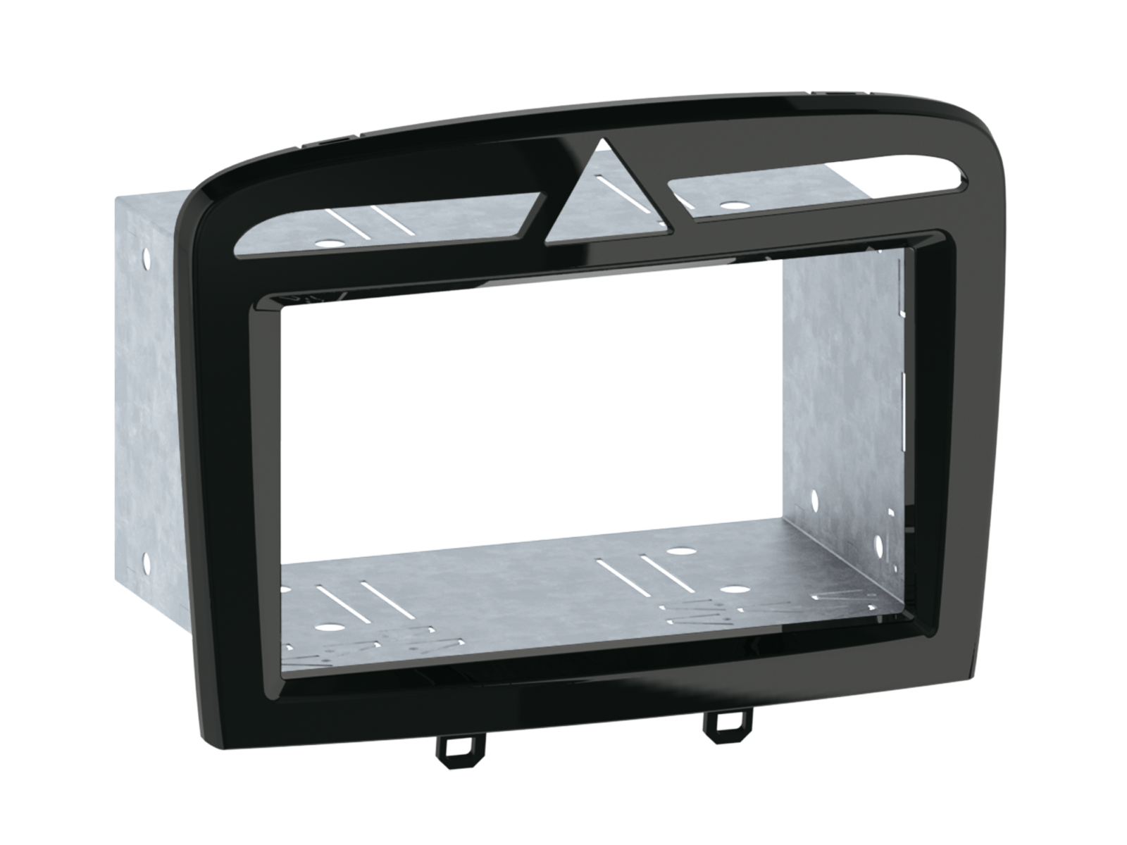 2-DIN Radioblende Peugeot 308(4)/RCZ(4J) schwarz nacre