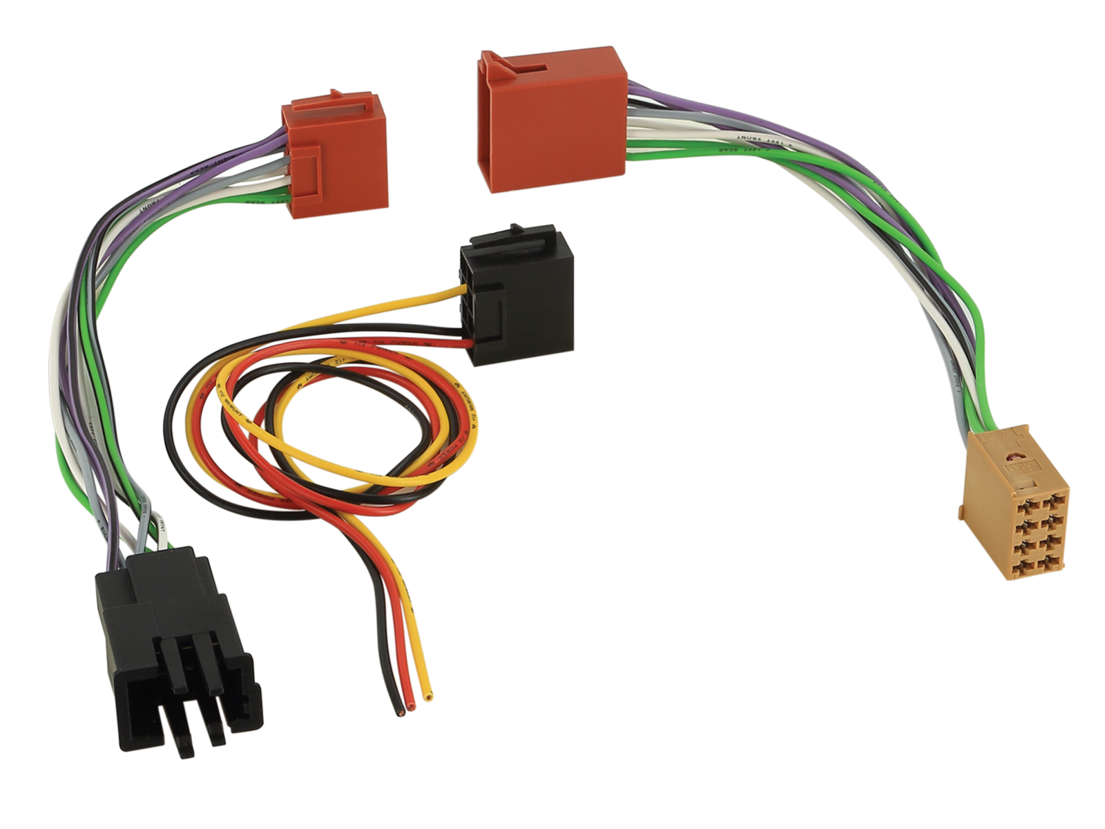 BYP49 Bypass Quadlock wiązka T car audio