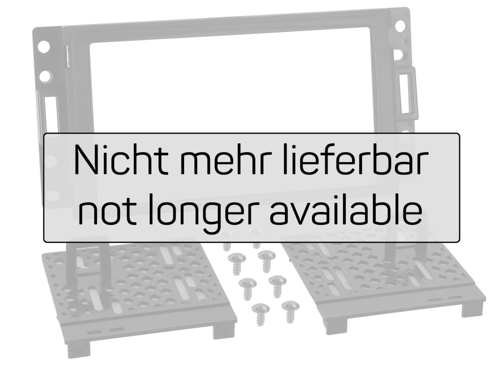 2-DIN Radioblende GM Corvette nicht mehr lieferbar