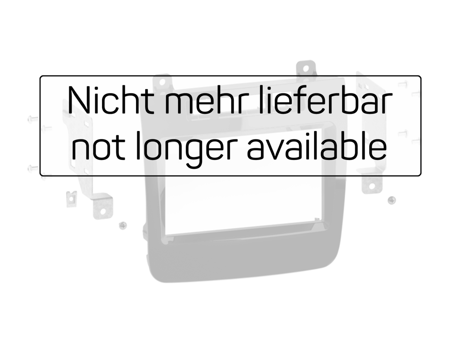 2-DIN RB VW Touareg II nicht mehr lieferbar