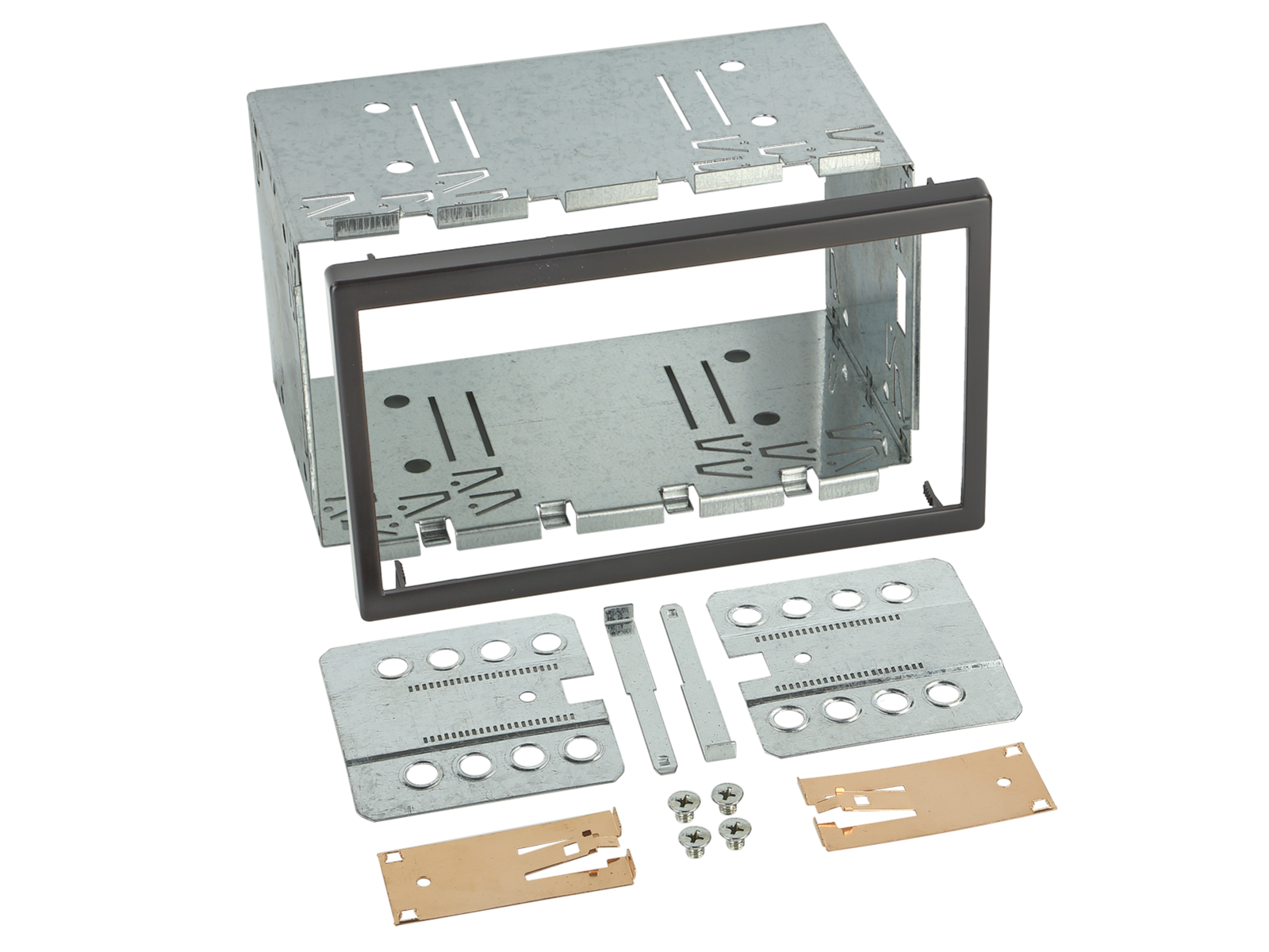 2-DIN Radioblende ISO universal/113mm x 183mm 32 Stück