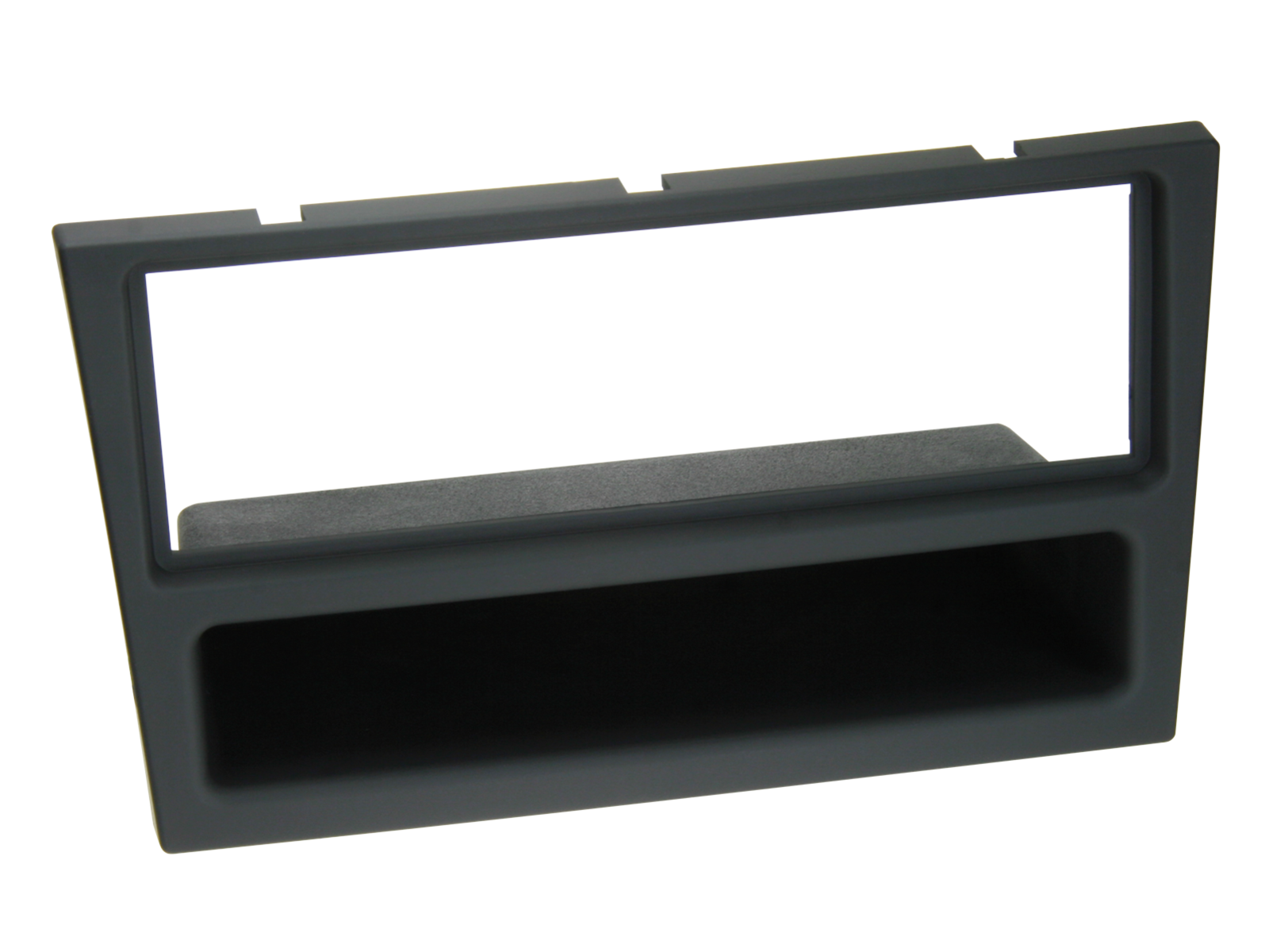 1-DIN Radioblende mit Fach Opel/Renault charcoal lose