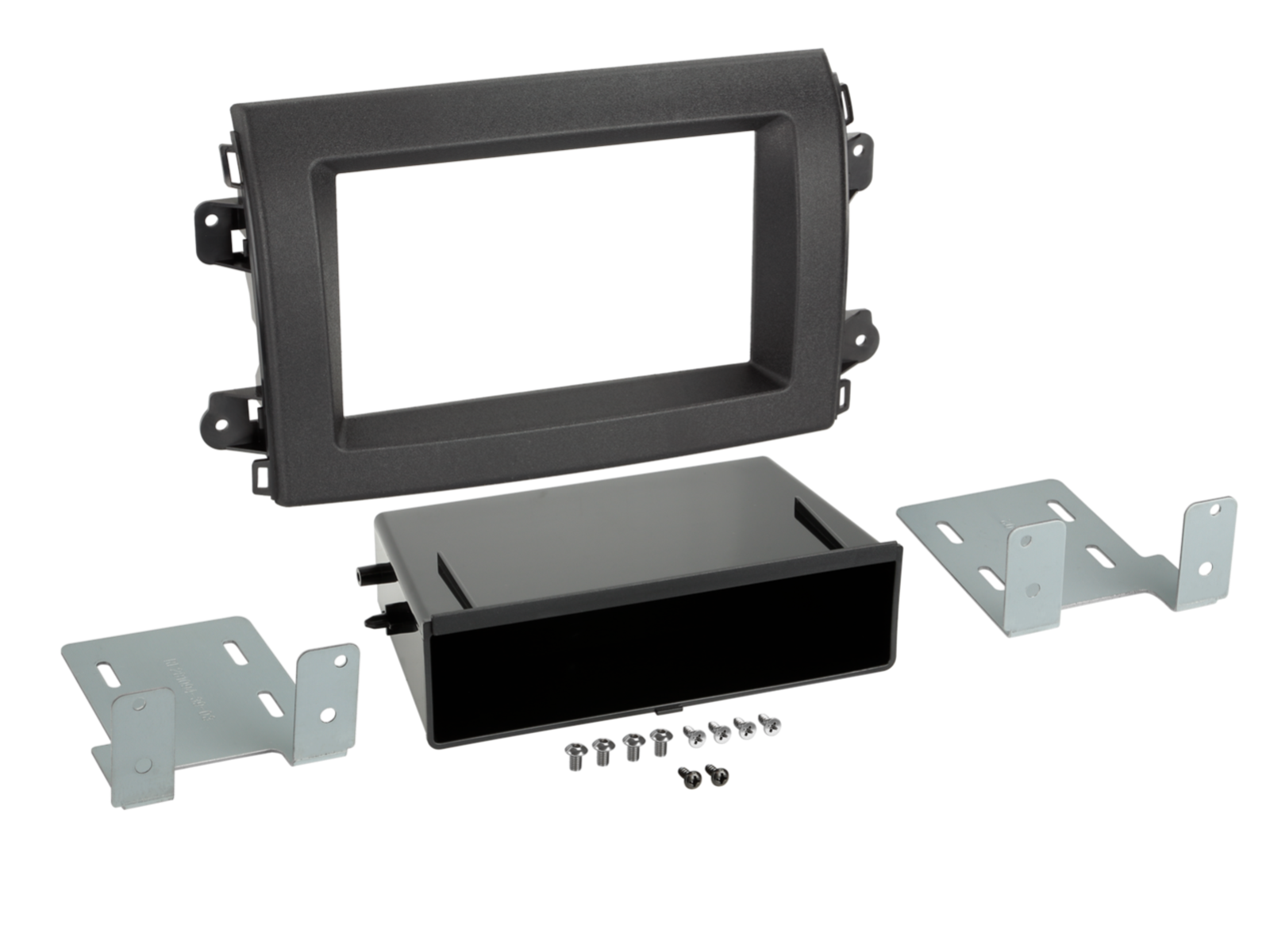 2-DIN Kit2 mit Fach Citroen/Fiat/Opel ISO/Mini ISO LFB