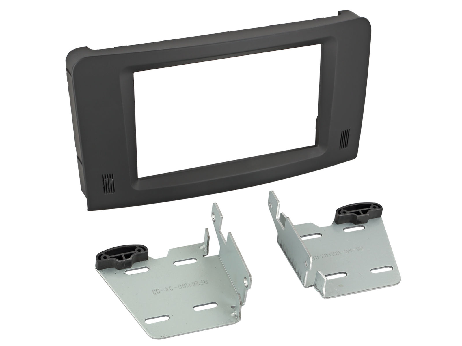 2-DIN Radioblende Mercedes M-Klasse(W164)/GL-Klasse(X164)