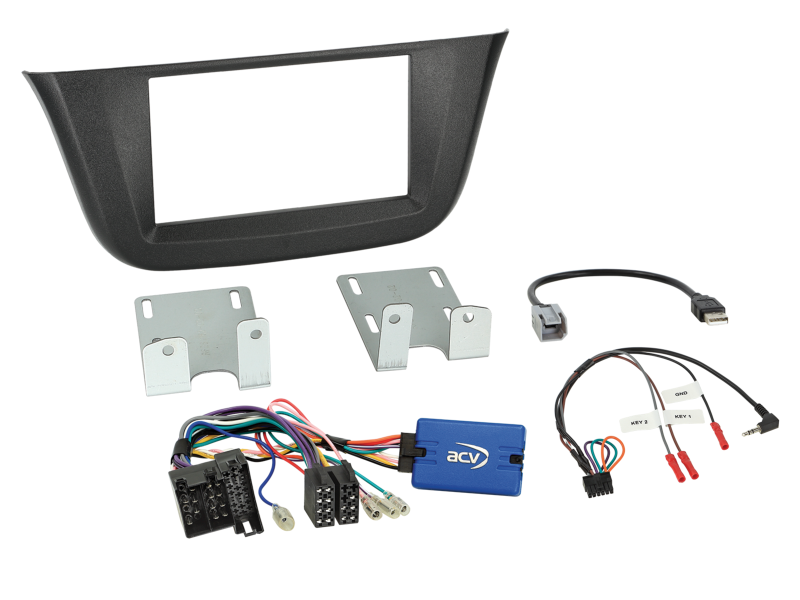 2-DIN Kit Iveco Daily 2014-2019 LFB/USB