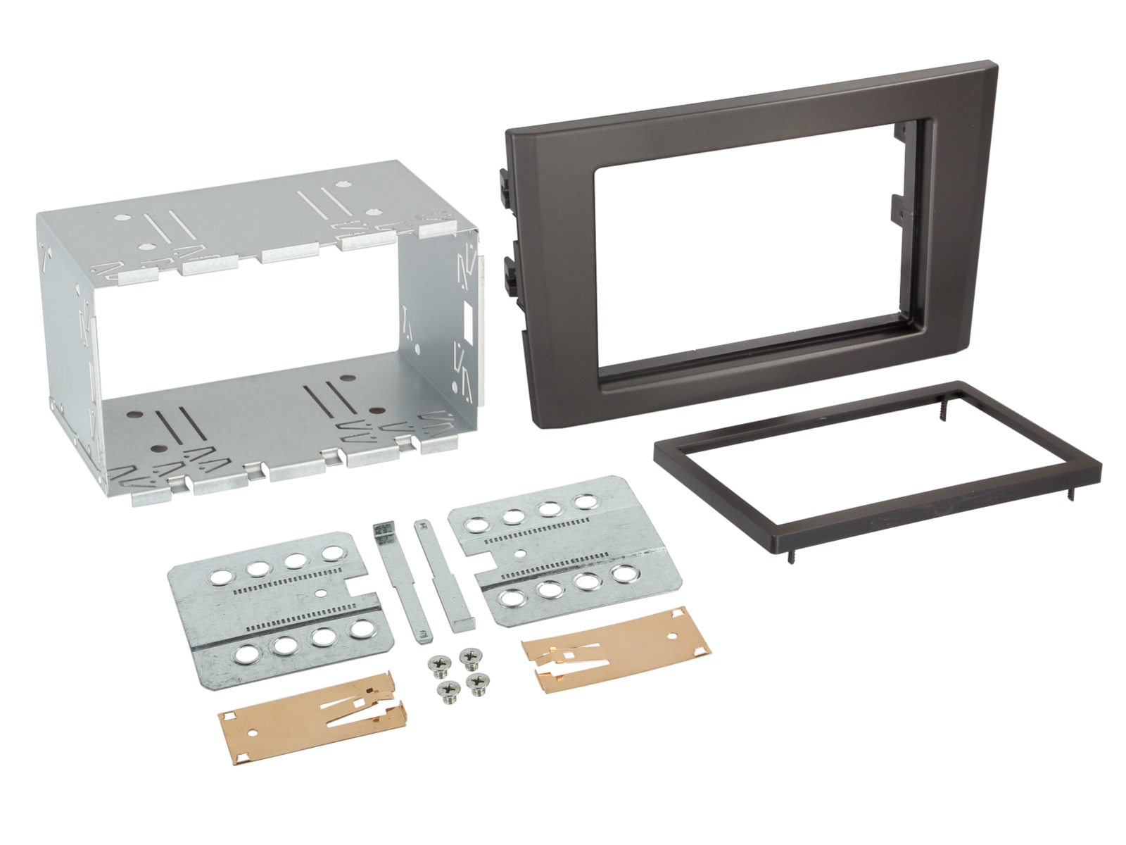 2-DIN Radioblende Volvo XC90(C) 07/2002-07/2014 schwarz