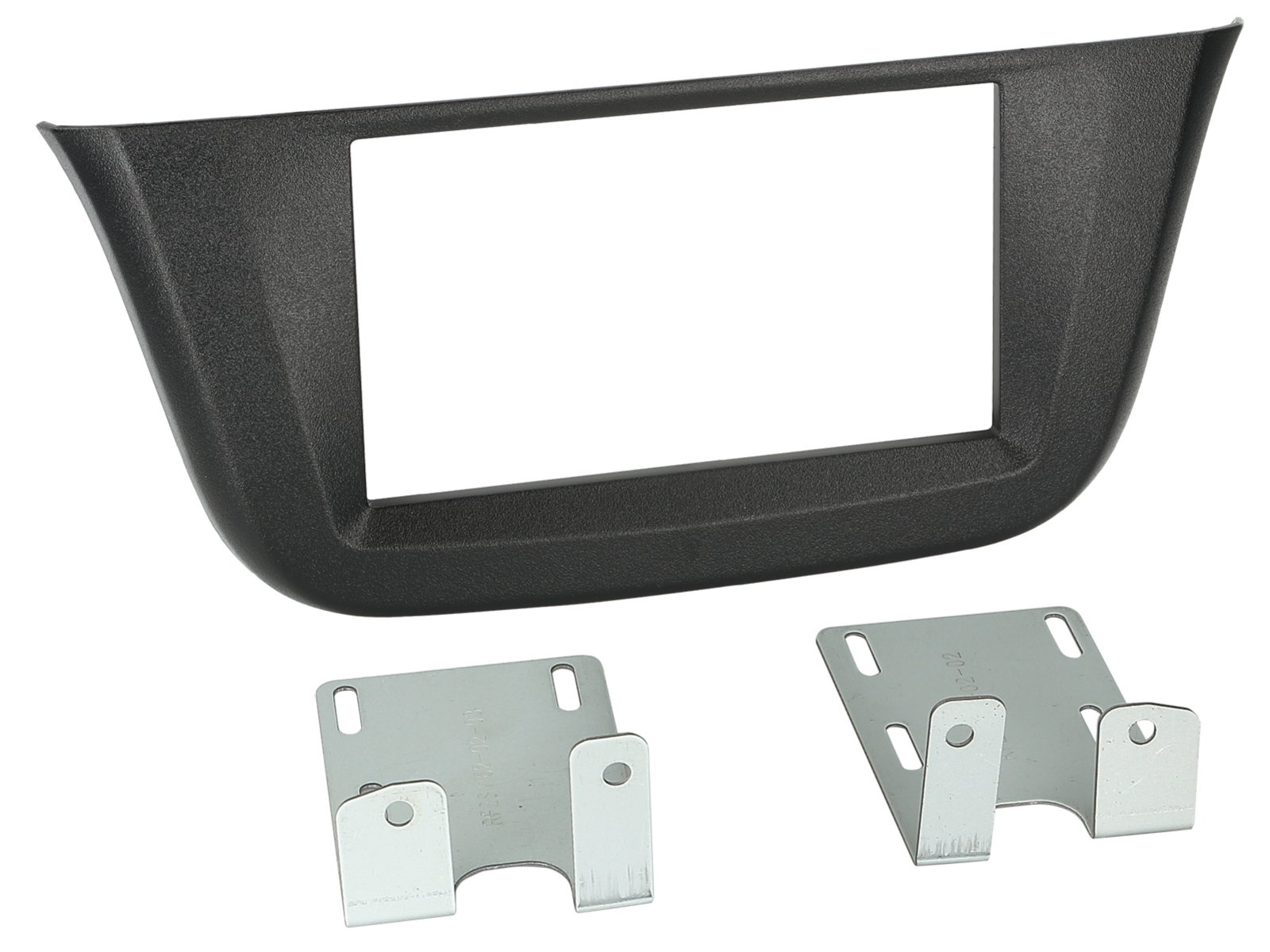 2-DIN Radioblende Iveco Daily 2014-2024 schwarz genarbt