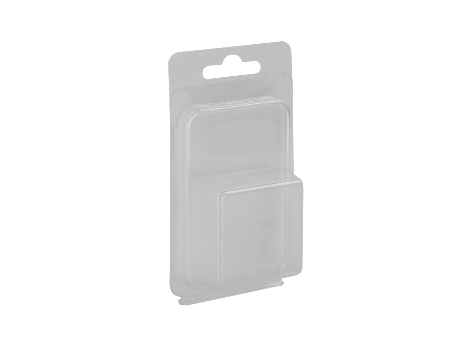 Klappblister-Sichtverpackung 120mmx68mmx28mm